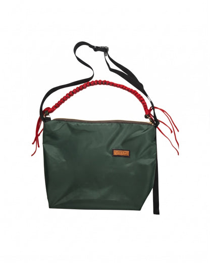 FLOW/ MÉLY ZÖLD shoulder bag