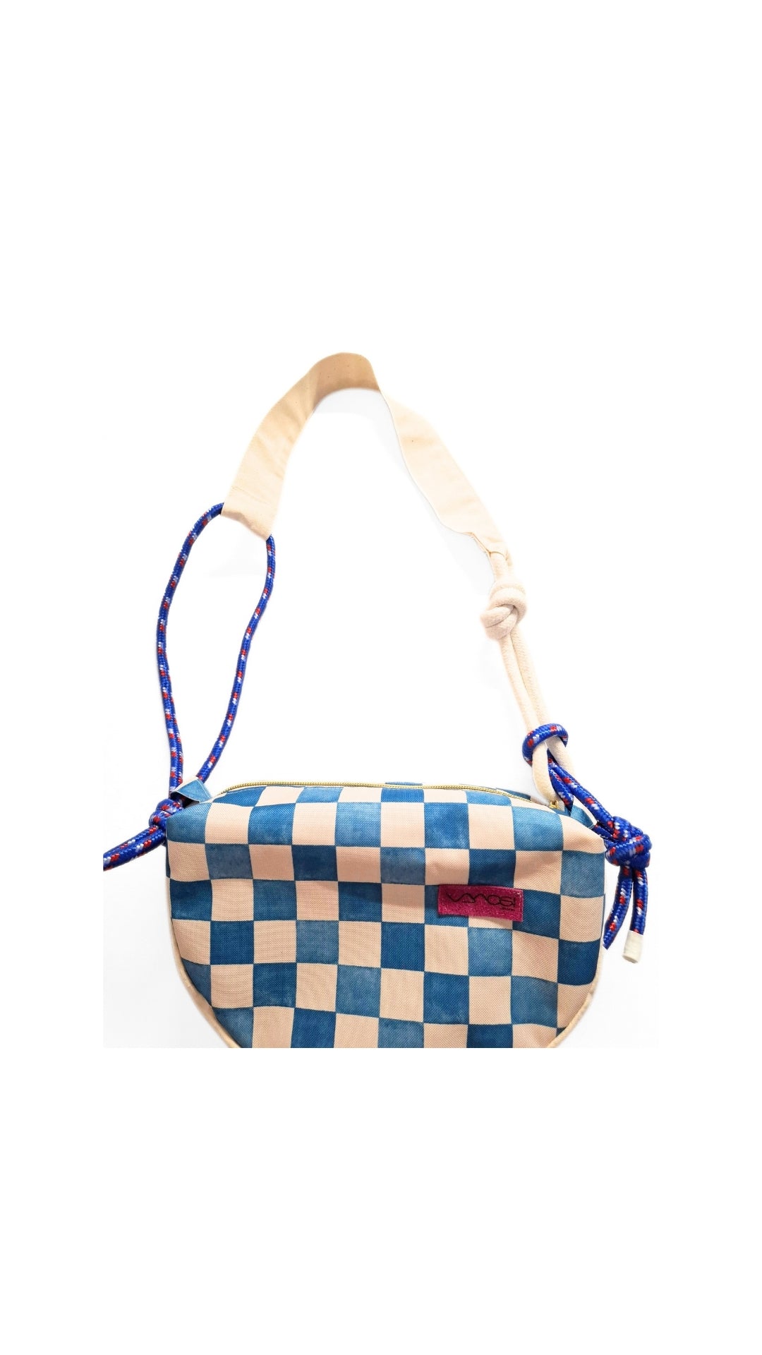 Korábbi crossbody-kockás