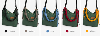 FLOW/ MÉLY ZÖLD shoulder bag