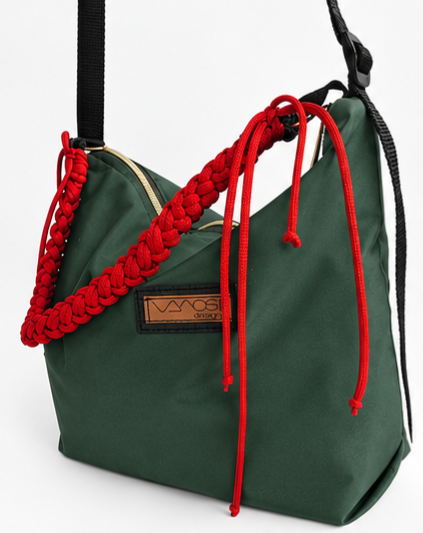 FLOW/ MÉLY ZÖLD shoulder bag